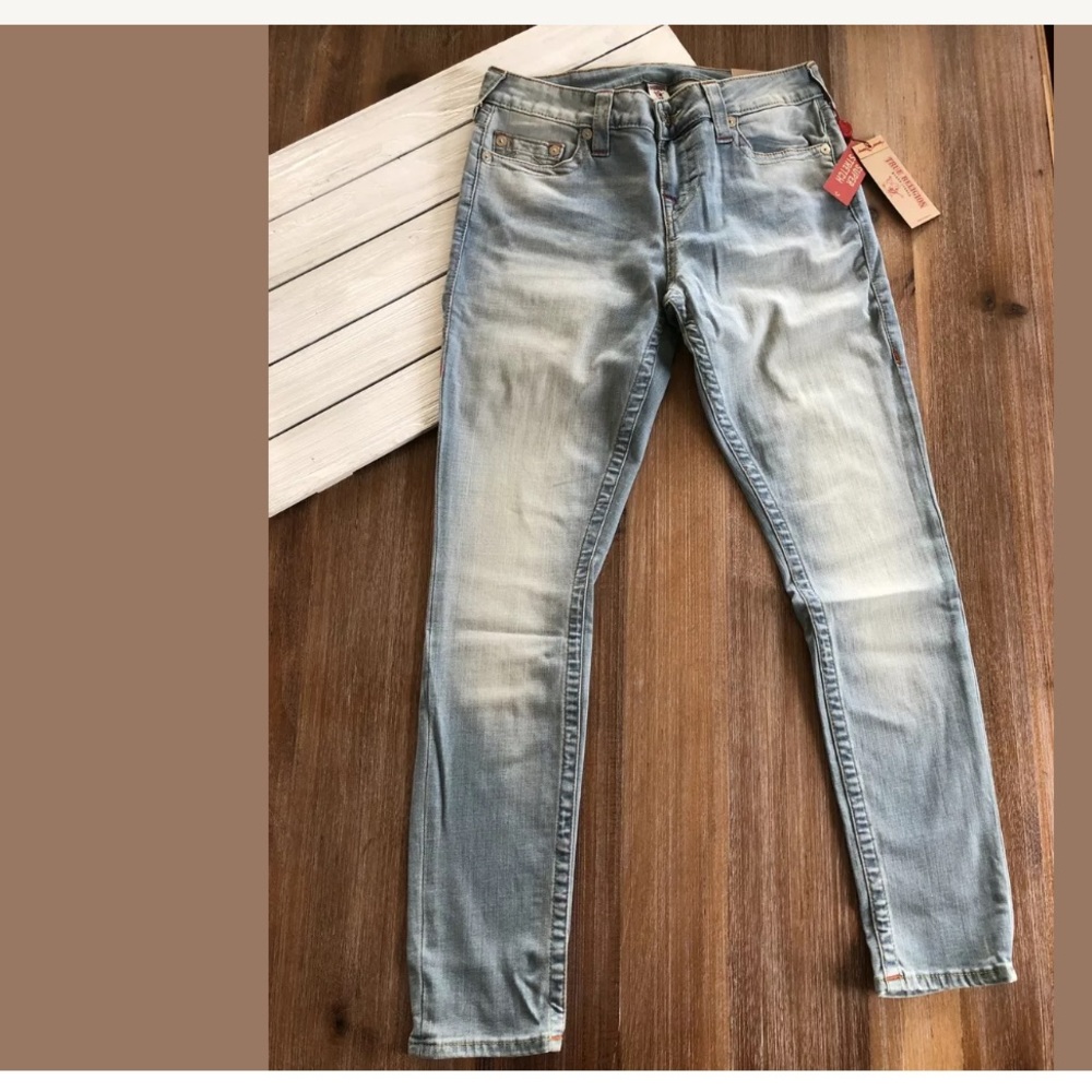 True Religion size 30 super stretchy women skinny - Picture 3 of 8